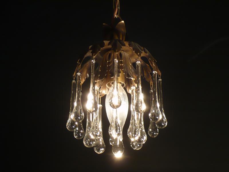 1灯ペンダントライト インテリア照明 小ぶり LFH 0002/Murano clear(2)