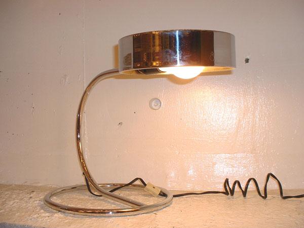 chrome table lamp 1灯