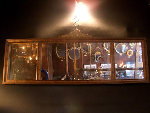 Italian wood mirror