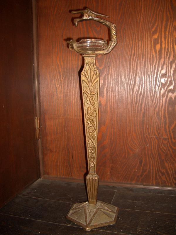 dragon ashtray stand