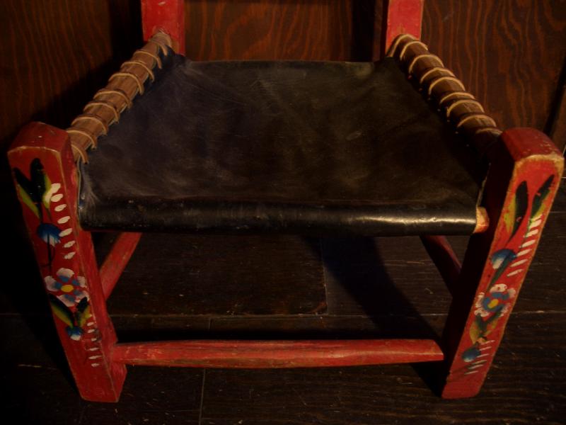 木製ベビーチェア　椅子　LCM 0269（3）