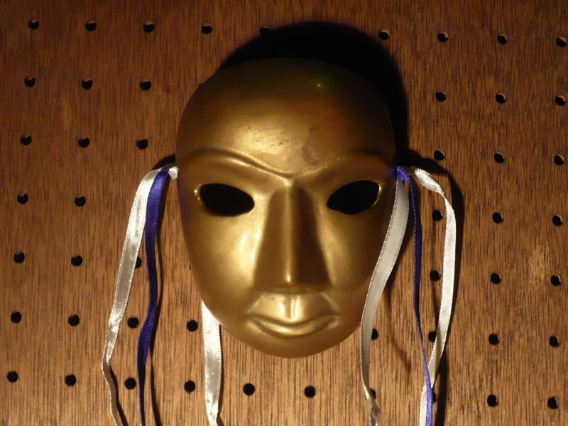 真鍮製マスク　LCM 0447（2）