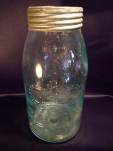crown glass bottle L