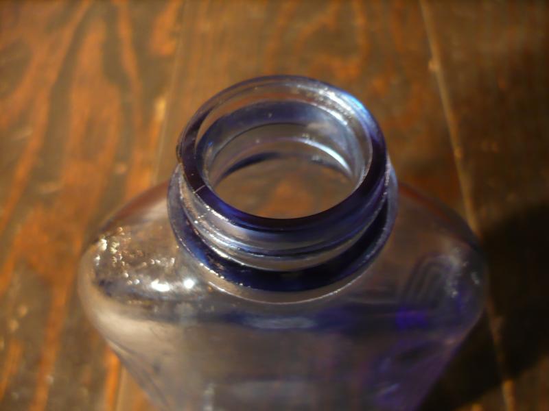 ガラス瓶　青、花器　LCM 1104（3）
