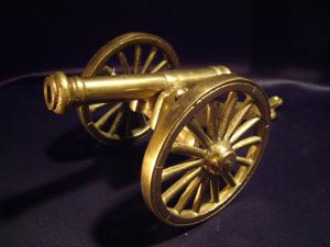 Italian brass cannon