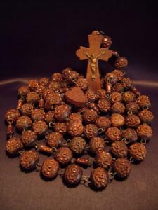 French wood beads rosary L（大きいタイプ）