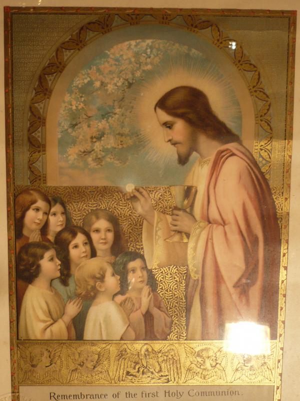 インテリア・壁飾り　ピクチャー　LCP 0091　Holy communion religious picture（4）