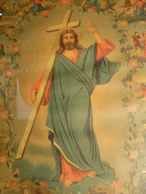 インテリア・壁飾り　ピクチャー　LCP 0095　Italian religious picture（3）