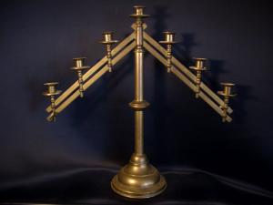 Italian brass candle holder 7