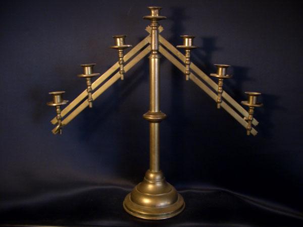 Italian brass candle holder 7