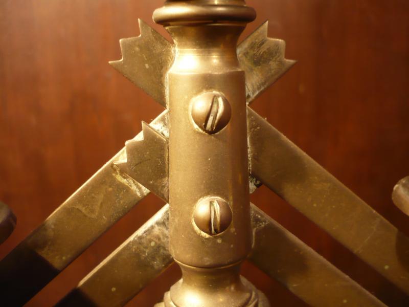 イタリア製真鍮燭台　LCM 0557（2）