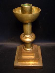 brass candle holder