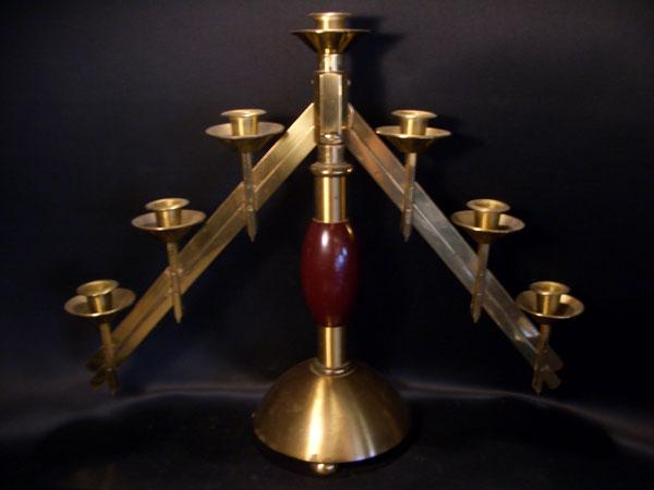 Italian brass candle holder 7