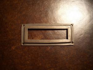 Brass Name plate