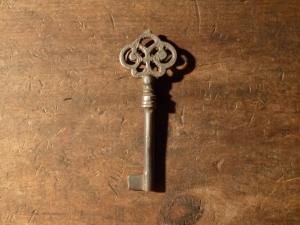 Brass key