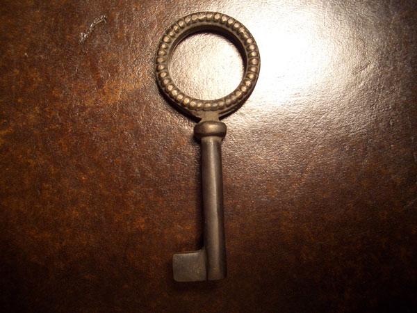 Brass key