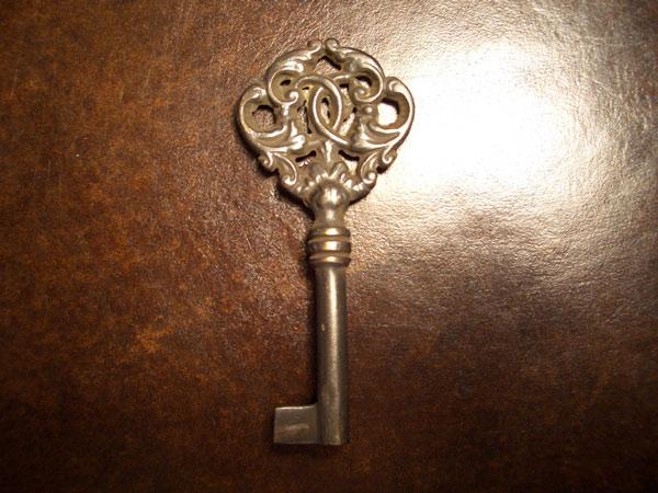 Brass key