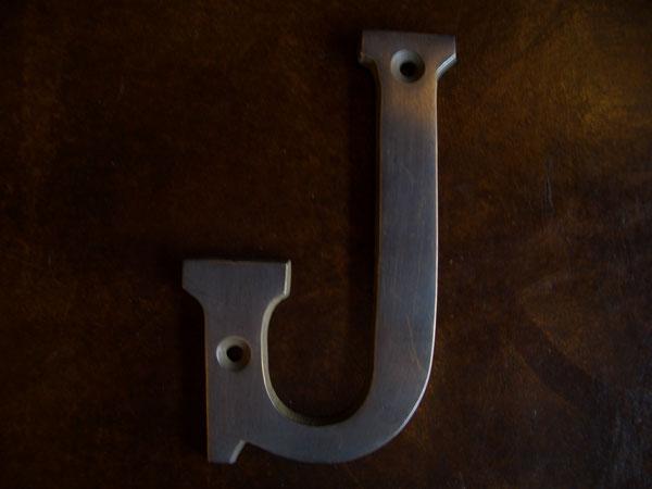 切り文字　真鍮　古色　アルファベット　LFP 0211（1）