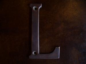 Brass Sign L