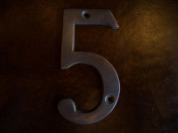 Brass Sign 5