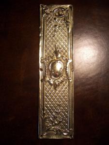 Brass Finger Plate