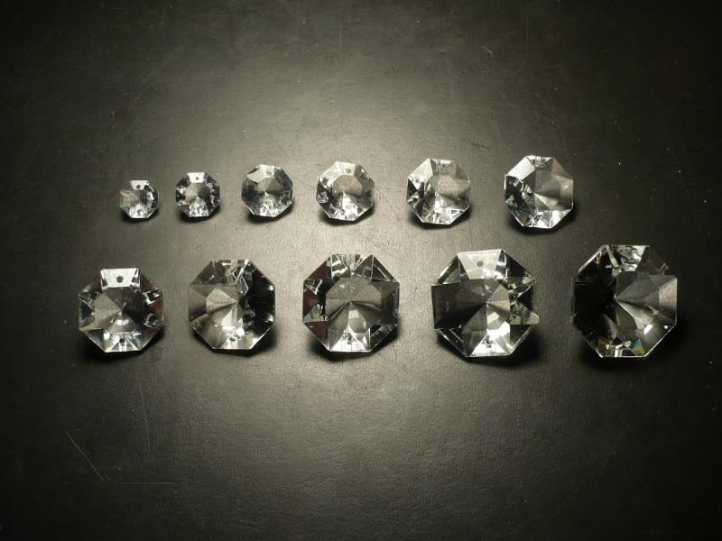 クリスタルパーツ Low cut crystal CRP 8037/26 Octagon(2)