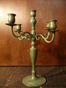 Italian green candle holder 5