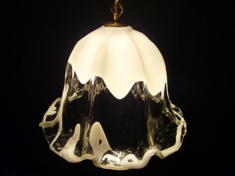 イタリア・ムラノガラスの1灯ランプ　USH 0873（3）
