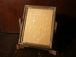 Italian wood picture frame stand