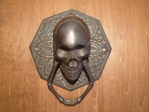 Brass skull handle 
