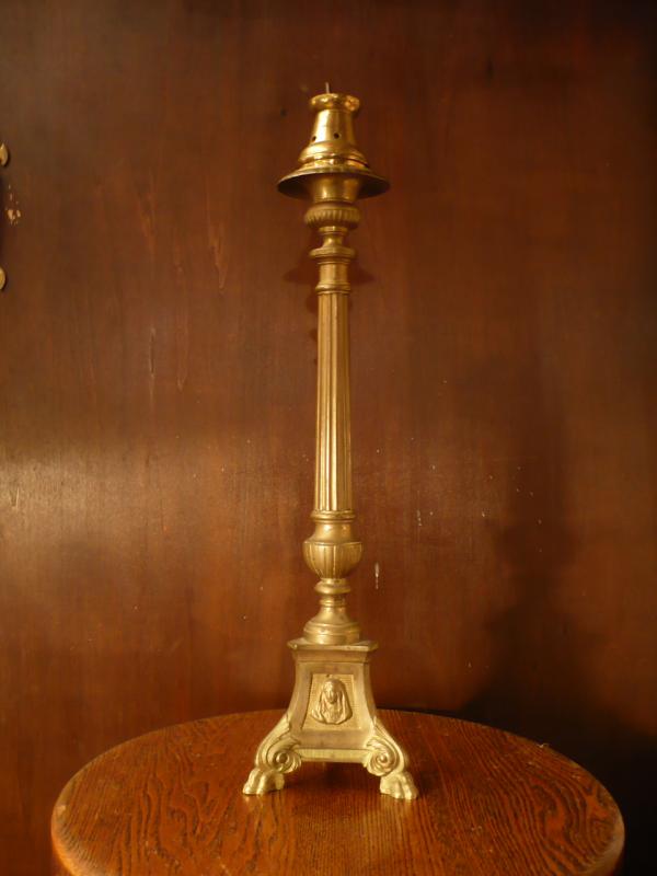 イタリア製真鍮燭台 マリア　LCM 2344（2）
