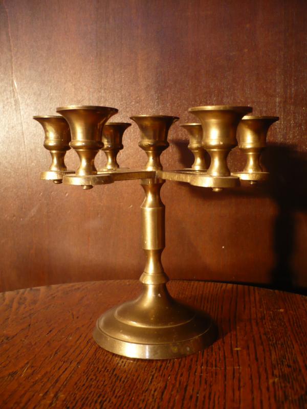 Italian brass candle holder 7