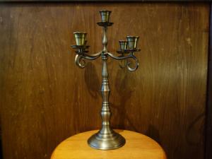 Italian brass candle holder 5