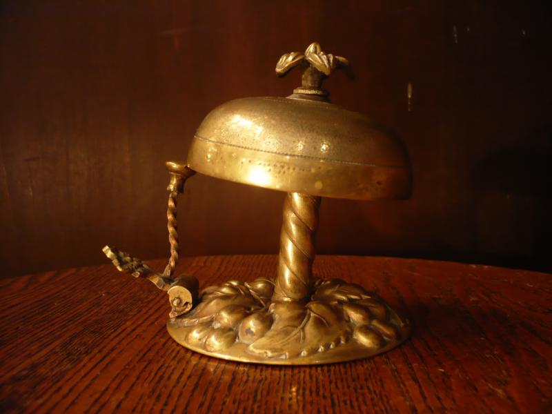 Italian brass table bell