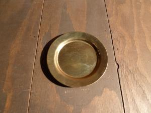 Brass round tray