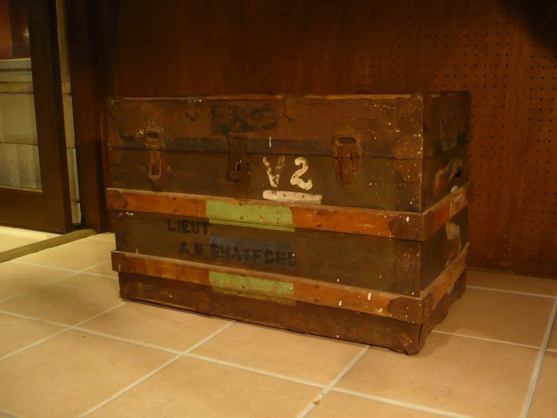 wood trunk box