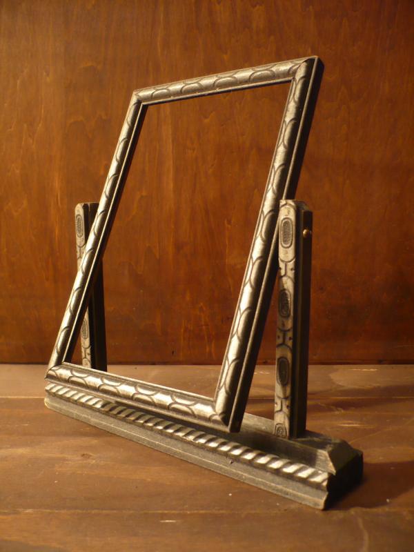 Italian wood picture frame stand