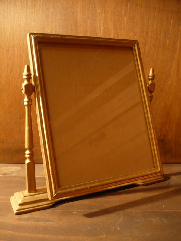 Italian wood picture frame stand