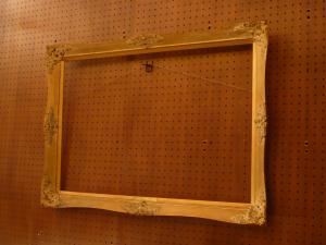 Italian wood picture frame