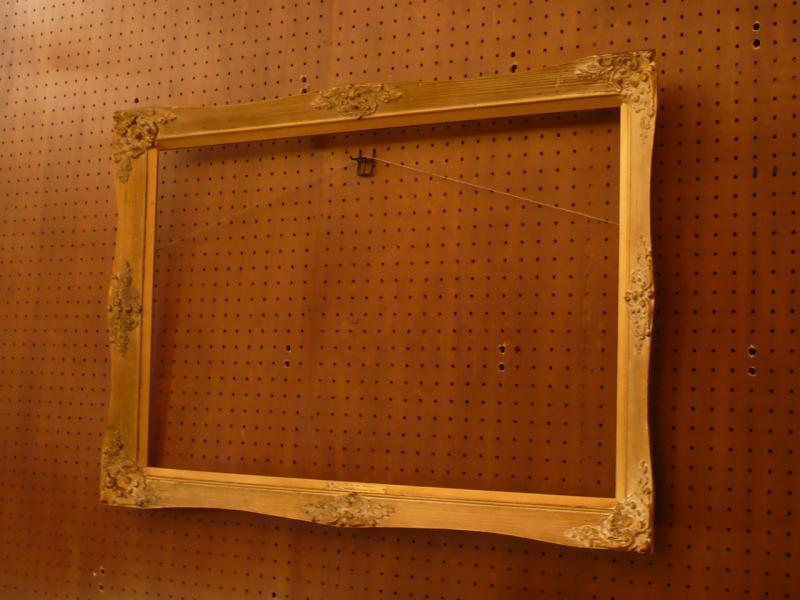 Italian wood picture frame