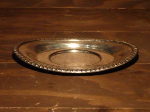 silver tray