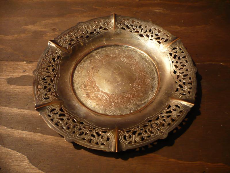 silver tray