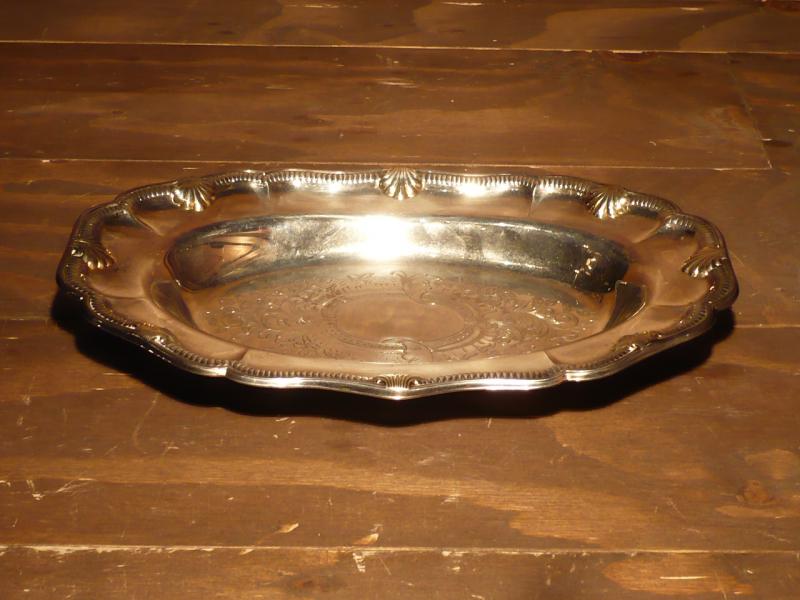 silver tray