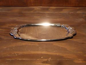 silver tray