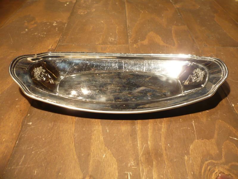 silver tray