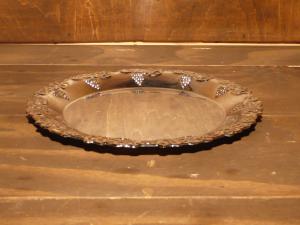 silver grape tray