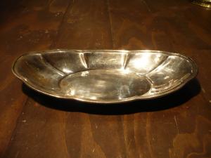 silver tray