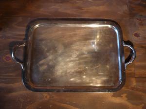 silver U・S・N tray