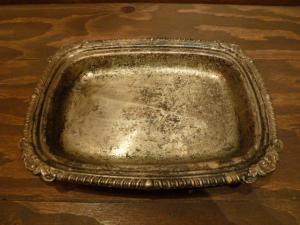 silver tray