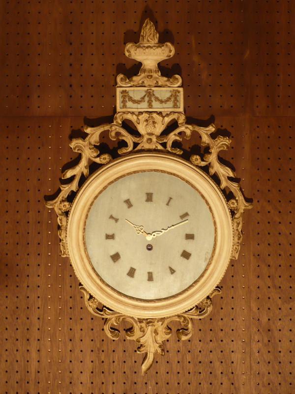 イタリア製壁掛け時計　白　LCM 3276（2）